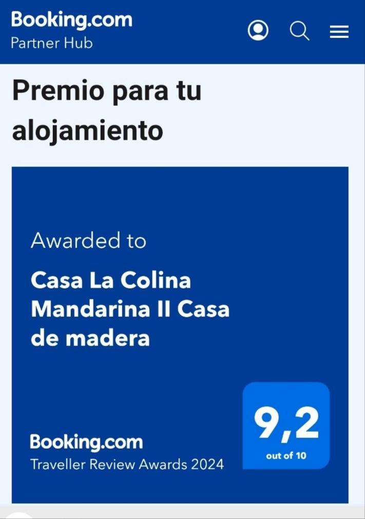 Casa La Colina Mandarina II Casa De Madera Villa Tahal Ngoại thất bức ảnh